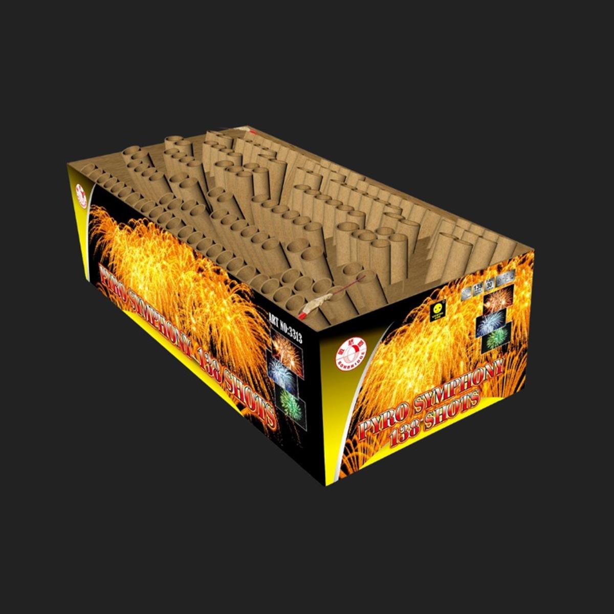 PYRO SYMPHONY - 138 SHOTS